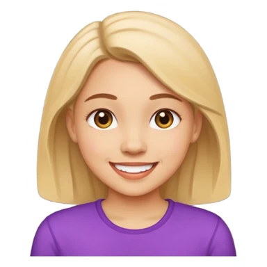 A girl saying innit sticker