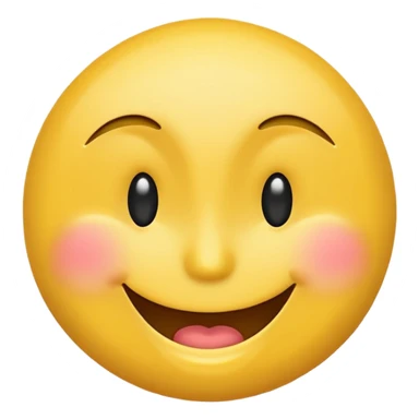 Emoji, smiley face, winking with one eye sticker