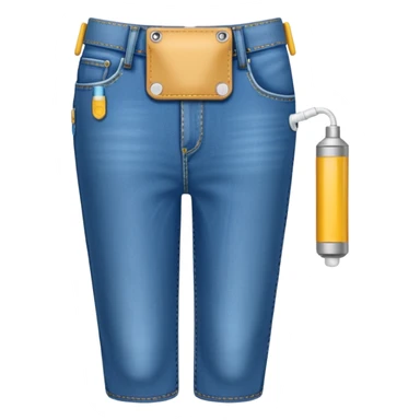 EpiPen in back jeans pocket sticker