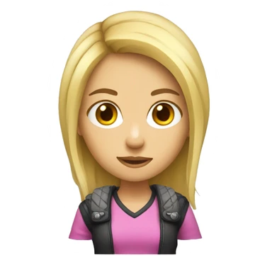 girl blonde gamer sticker