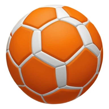 A close-up of a mini football (futsal) ball on the court, with the goals and boundary lines visible in the background. The scene captures the small-scale, fast-paced nature of futsal, emphasizing the ball's precision and the smooth playing surface. sticker