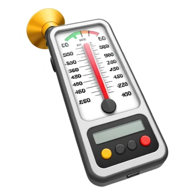 Measure loudness of music sticker