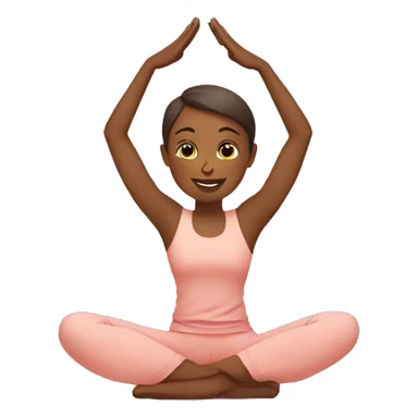 yoga sticker