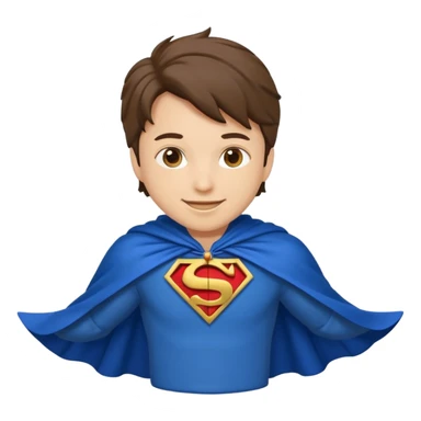 Flying Jatt emoji from the bollywood movie a flying Jatt also add his blue cape sticker
