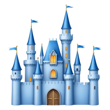 Disney castle sticker