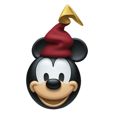 mickey ears from disney world with  smallWizard Hat  sticker