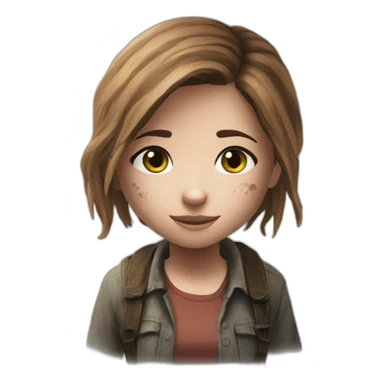 the last of us ellie sticker