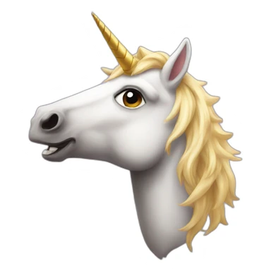 unhealthy unicorn sticker