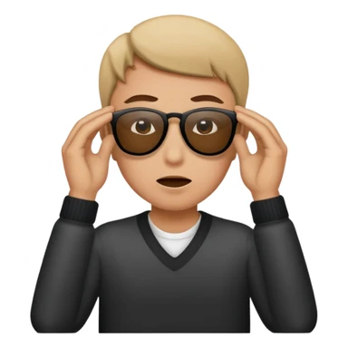 When something's so unbelievable, you gotta lower your shades to check sticker