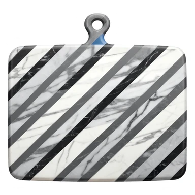 cutting board striped marble   sticker