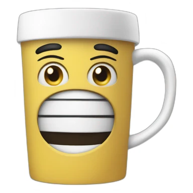 Mug I love ny sticker