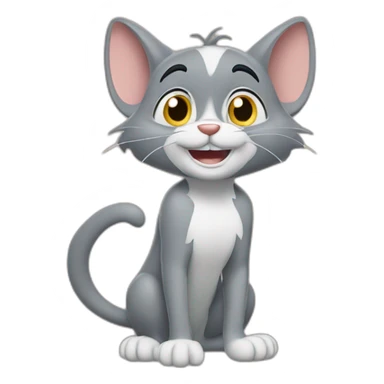 Tom from tom and jerry sticker