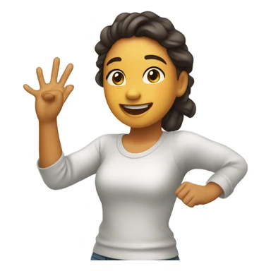  dapping girl  sticker