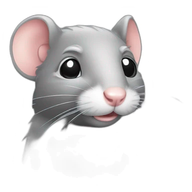 rat avec de l argent sticker