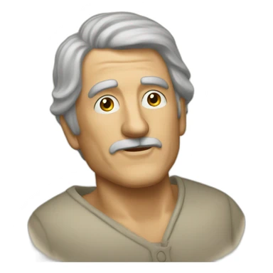 old-fashion-man-slipper sticker