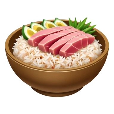 Poke bowl sticker