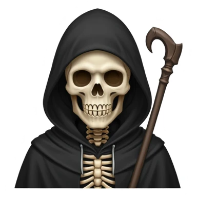 Grim reaper sticker