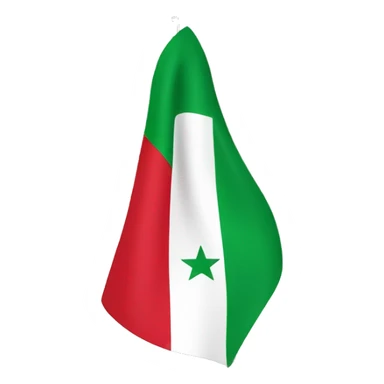 Syria flag with green on top not red, and remove the whole red color sticker