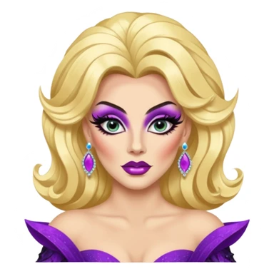 very sexy  drag queen baddie sticker