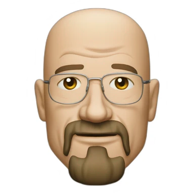 D’haltères White of breaking bad sticker