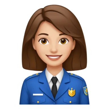 Tu me créer un personnage animé.
Une réceptionniste d'hotel sticker