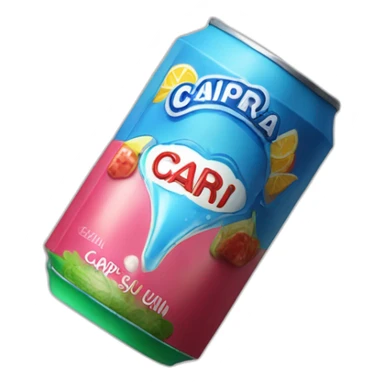 Capribara drinks Capri sun sticker