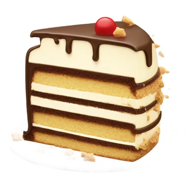 cake breaking up sticker
