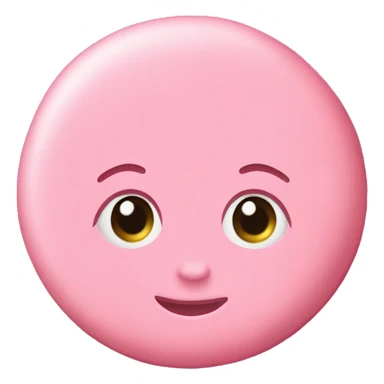 Baby pink macaron  sticker