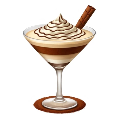 tiramisu martini sticker