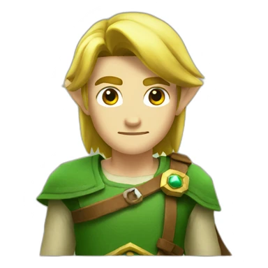 Link from Zelda sticker