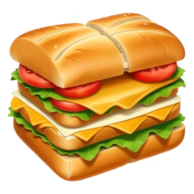 croissand sandwich sticker