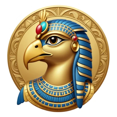 falcon-headed Egyptian God Horus sticker