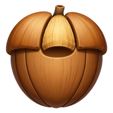 Half quite el half acorn sticker