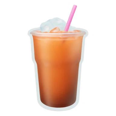 thai iced tea sticker