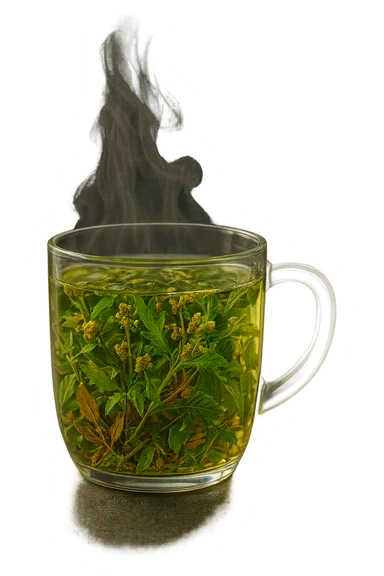 TAZZA DI TISANA DRENANTE, IPERREALISTICA 4K sticker