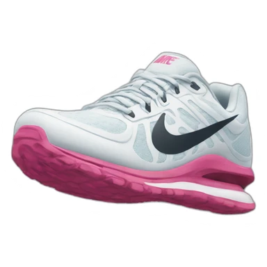 nike running shoe sticker