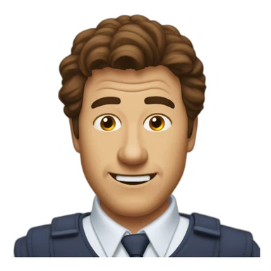 Amused, horrified Michael Bluth from Arrested Development. sticker