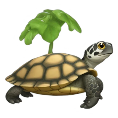 Pied sur tortue sticker
