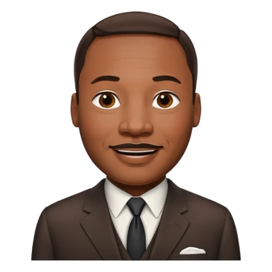 Martin Luther King Jr sticker