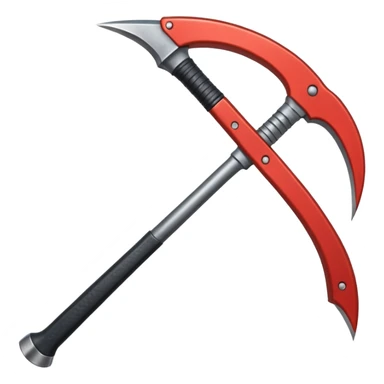 Give me the emoji reguler of the scythe i want it to have same textures as this 😁⚰️ sticker
