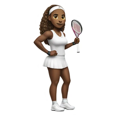 serena williams sticker