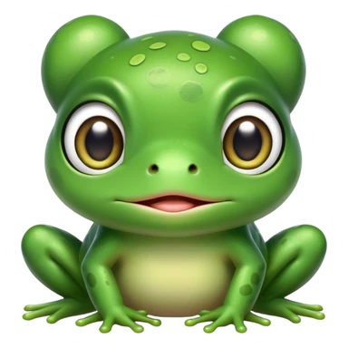 Cute frog kawai sticker