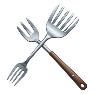 Pitch fork sticker