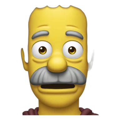 Marcus aurelius Homer simpson sticker