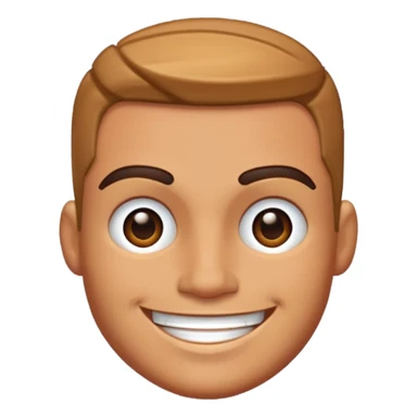 Pixelated gigachad meme emoji sticker