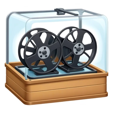 Film reel in COLD Frame sticker