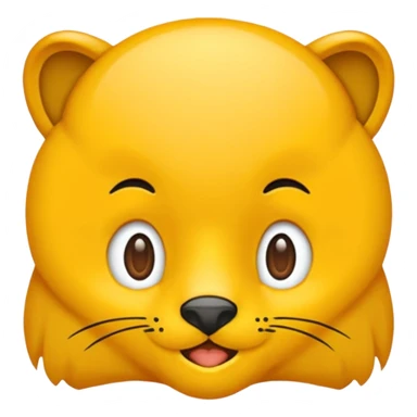 استیکر حیوان آهو زمینه مشکی sticker