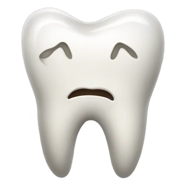 Carious tooth sticker