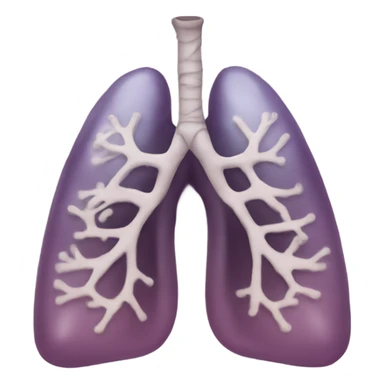 Lungs with eyes sticker