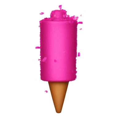 Pink confetti poppers sticker